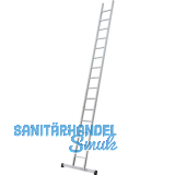 JUST Alu-Anlege-Industrieleiter einteilig Type 50 Sprossen=16 L�nge=4,73 m