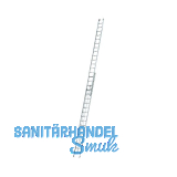 JUST Alu-Seilzug Industrieleiter 2-tlg. Type 56 Sprossen=2x22 L�nge=6,47/11,21 m