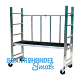 JUST Alu-Klappger�st Nutzlast=150 kg L�nge=1,70m Arbeitsh�he 3,00 m