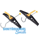 HYMER Leiterhalterset f�r Dachtr�ger 2 St�ck und 1 Paar Schl�ssel