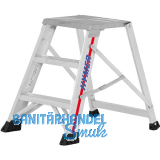 ALU-PRO Klapptritt Type 71020 Stufen=3 L�nge=0,90 m