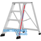 ALU-PRO Klapptritt Type 71020 Stufen=4 L�nge=1,13 m