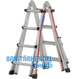 HYMER Alu-Teleskopleiter Type 4142 Sprossen=4 x 4