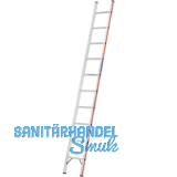 HYMER Alu-Anlegeleiter Type 6011 Sprossen=10 L�nge=3,00 m