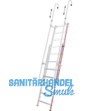 HYMER Alu Einh�nge-Schiebeleiter mit Handlauf Type 6092 Sprossen 2x8