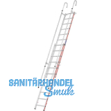HYMER Alu Einh�nge-Schiebeleiter mit Handlauf Type 6092 Sprossen 11+12