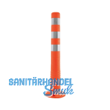 Absperrpfosten ASK 80/750 orange Kunststoff