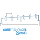 Fahrradst�nder Hagen 6 Einstellpl�tze Bodenbefestigung Aufschrauben