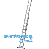 ALU-PRO Schiebeleiter Type 70046 Sprossen=2 x 10 L�nge=2,87/4,83 m