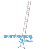 HYMER Alu-Anlegeleiter Type 6011 Sprossen=20 L�nge=5,80 m