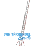 HYMER Alu Seilzugleiter 2 x 14 Sprossen Type 6051 L�nge=4,19/7,27 m