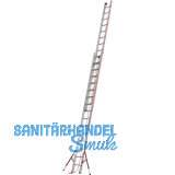 HYMER Alu Seilzugleiter 2 x 16 Sprossen Type 6051 L�nge=4,75/8,39 m