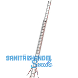 HYMER Alu Seilzugleiter 2 x 18 Sprossen Type 6051 L�nge=5,31/9,23 m