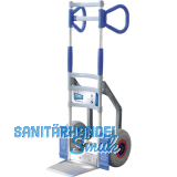 Profi-Klapprodel mit Luftbereifung Tragkraft 150 kg Schaufel 245x220 mm