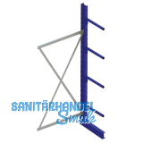 META Kragarm-Anbauregal einseitig H�he 2500 mm Tiefe 500 mm Last 175/1300 kg