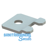 META Fu�verankerung f�r Kragarmregal komplett verzinkt