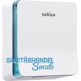 Falthandtuchspender wei� f�r V- und C-Falz Kunststoff