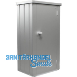 BIOHORT Terrassenschrank Julia M silber