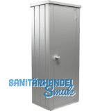 BIOHORT Terrassenschrank Julia M High silber