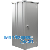 BIOHORT Terrassenschrank Julia L High silber