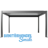 BIOHORT Pergola Gr. 4,5 x 3 quarzgrau-metallic