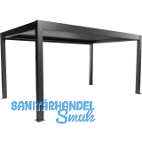 BIOHORT Pergola Gr. 5 x 3 dunkelgrau