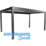 BIOHORT Pergola Gr. 5 x 3 quarzgrau