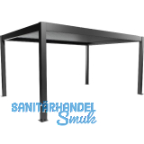 BIOHORT Pergola Gr. 5 x 3,5 dunkelgrau