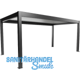 BIOHORT Pergola Gr. 5,5 x 3 dunkelgrau/silber