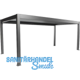 BIOHORT Pergola Gr. 6 x 3 quarzgrau