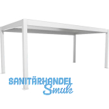 BIOHORT Pergola Gr. 6 x 3 wei�/silber