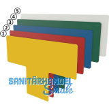 FATH Bodenmarkierung T-Form wei� 75mm