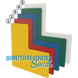 FATH Bodenmarkierung L-Form gelb 75mm