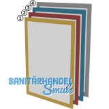 FATH Dokumentenfenster magnetisch DIN A4 grau 327 x 240mm