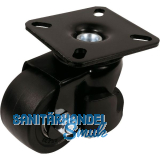 D�RNER + HELMER Schwerlast-Heberolle mit Polyamidrad Platte 65 mm 300 kg