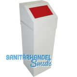 TKG Abfallbeh�lter Saubermann Deckel rot 65 Liter