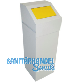 TKG Abfallbeh�lter Saubermann Deckel gelb 65 Liter