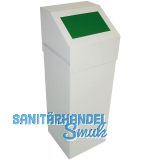 TKG Abfallbeh�lter Saubermann Deckel gr�n 65 Liter