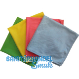 Microfasertuch Glassy Profi f�r Glas und Spiegel 40 x 40 cm Farbe blau