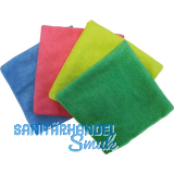 Microfasertuch Frotty Profi f�r universelle Reinigung 40 x 40 cm Farbe gr�n