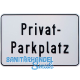 Parkplatzschild Privat-Parkplatz 300 x 200 mm