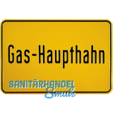 Hinweisschild Gas-Haupthahn 300 x 200 mm