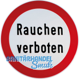 Verbotsschild Rauchen verboten rund 315 mm