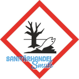 Gefahrensymbol Aufkleber Umwelt - 15 St�ck