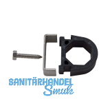 H+S PVC Schelle zur Befestigung an Oktavia Zwischens�ule Inhalt 3 St�ck