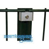 H+S Mattenklemmset UNI gerader Zaunverlauf Inhalt 3 St�ck