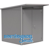 BIOHORT Ger�tehaus AvantGarde A1 quarzgrau-metallic Doppelt�r