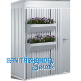 BIOHORT FloraBoard silber-metallic