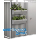 BIOHORT FloraBoard quarzgrau-metallic