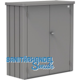 BIOHORT Terrassenschrank Romeo M quarzgrau-metallic